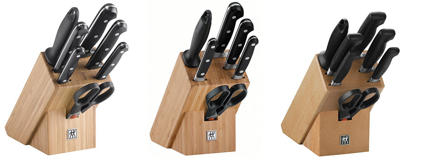 Günstige Zwilling-Messersets bei Amazon - z.B. Twin Chef Messerblock für 110€