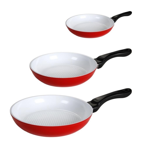 3er Set culinario Crispy Joy Keramikpfannen für 43€