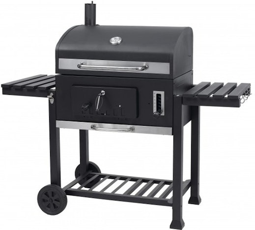 Tepro Toronto XXL Grillwagen für 80€ - Holzkohlegrill aus Edelstahl