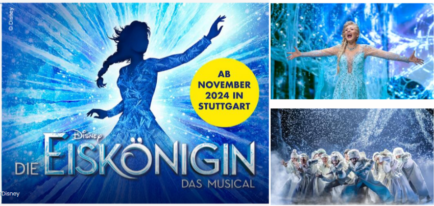 Die Eiskönigin! ❄️ Musical-Ticket + Übernachtung in Stuttgart ab 105€ pro Person