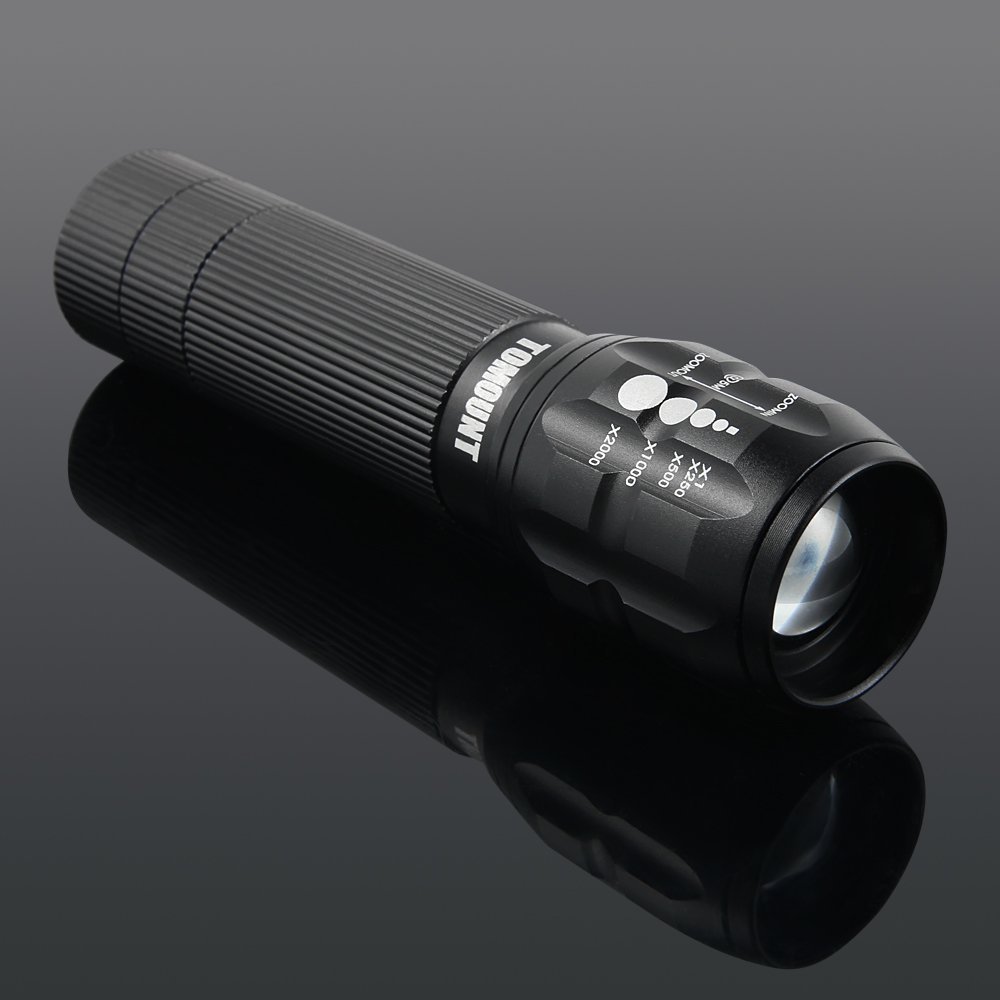 4,99€ für LED Taschenlampe 480LM wasserdicht 15W