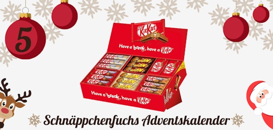 NESTLÉ KITKAT & LION Süßigkeiten-Mix (Wert: 50€) ✨ 5. Dezember: Das nächste Türchen ist offen