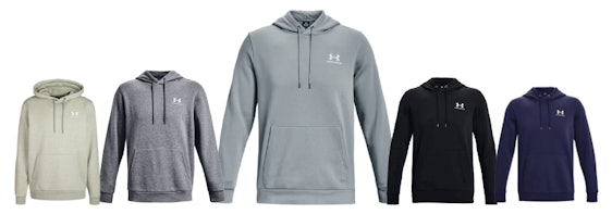 Noch günstiger! Under Armour Hoodie Essential für 35€ - 4 versch. Farben, Gr. S bis 2XL