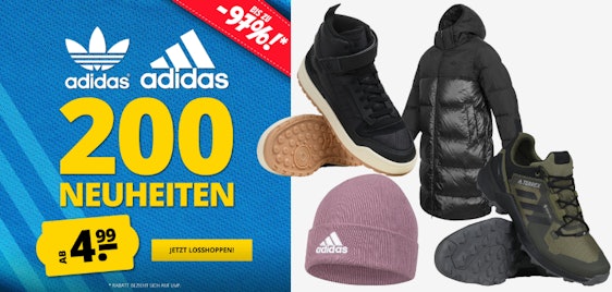 Adidas Sale bei SportSpar ab 4,99€ 🤩🧥 – z.B. Adidas Unisex Beanie für 17€