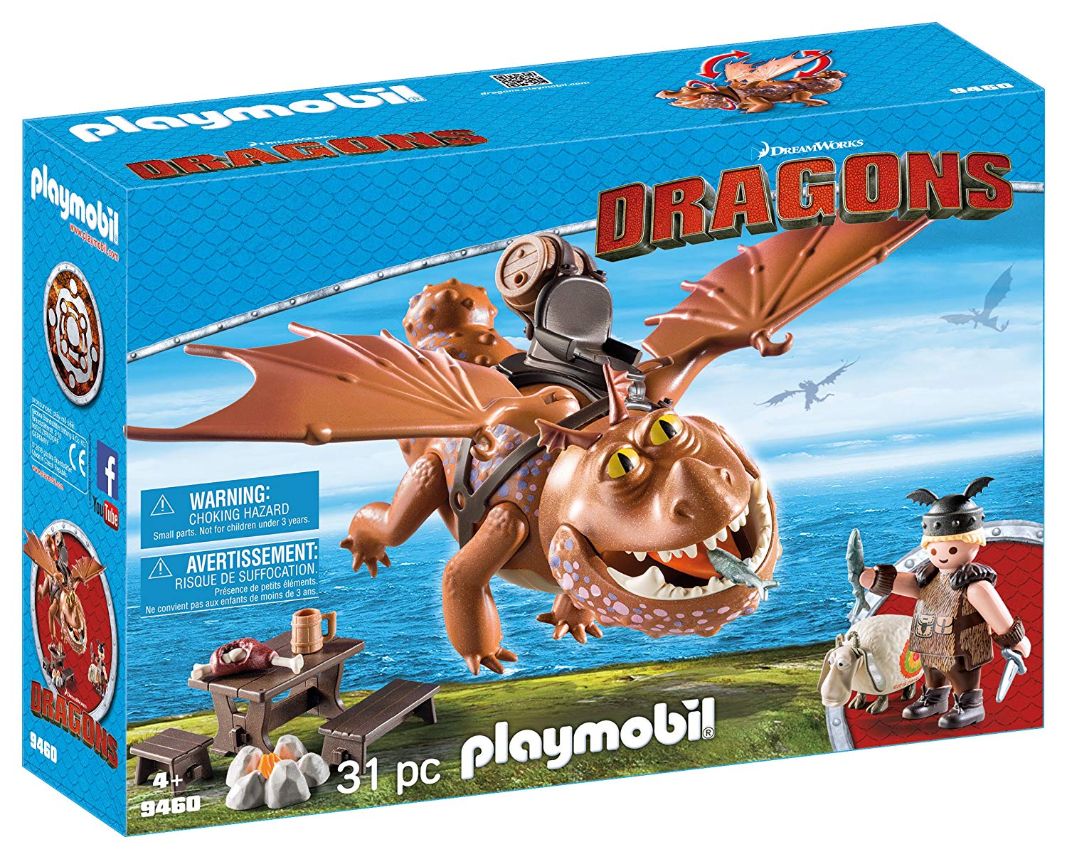 Playmobil Dragons - Fischbein und Fleischklops (9460) für 16,27 EUR