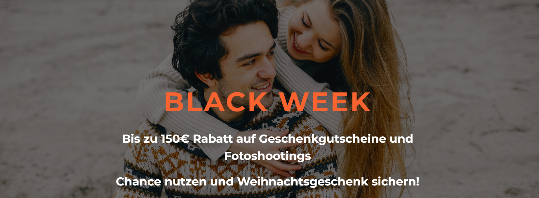 Bis zu 150€ Rabatt auf Fotoshootings und Geschenkgutscheine bei Traumfotografen.de
