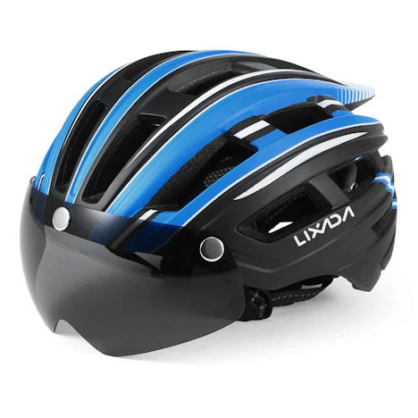 Mountainbike Helm Abnehmbares Magnetvisier UV-Schutz für Männer Frauen