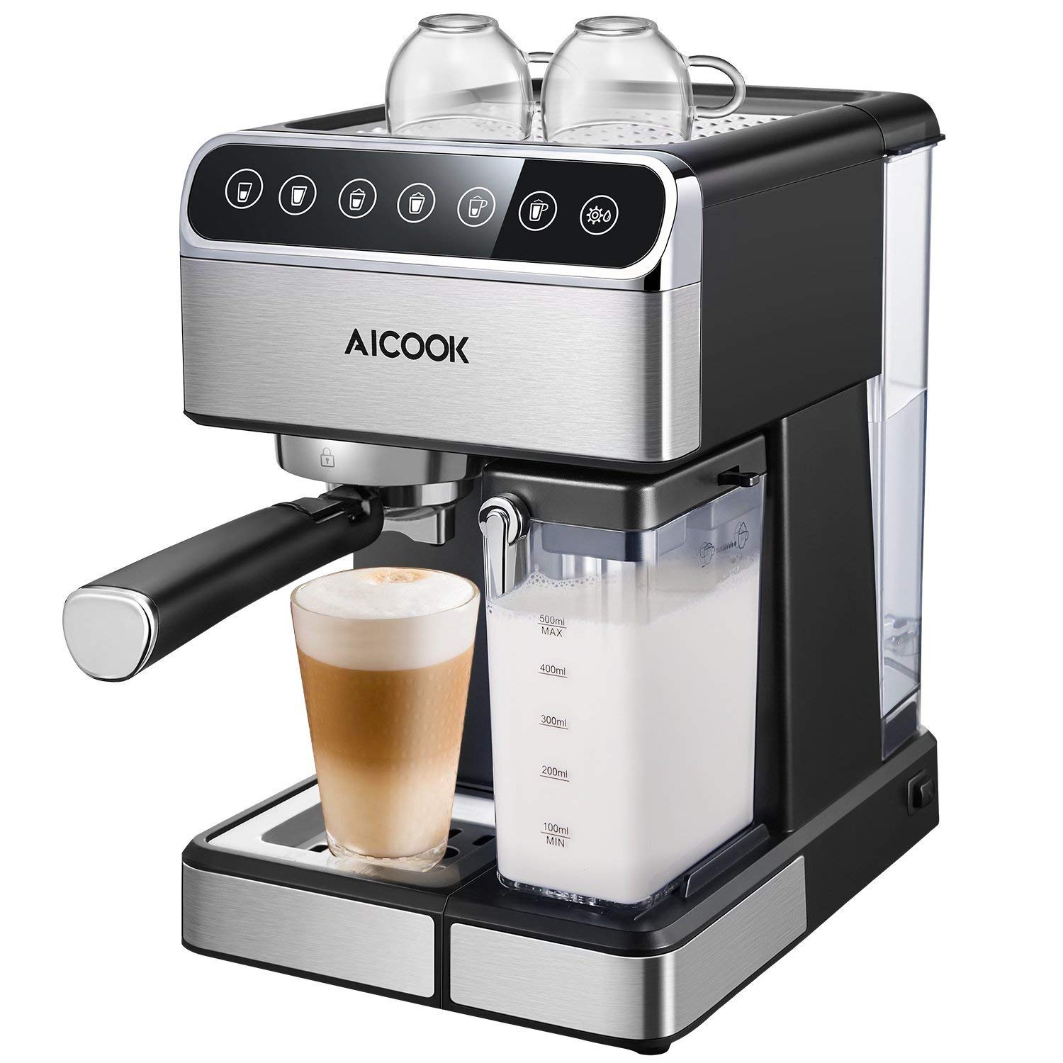 Automatische Kaffeemaschine, Edelstahl für 89.99€