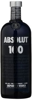 Absolut Wodka 100 (1 Liter-Flasche) für 17€ - 50% Alkoholgehalt!