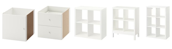 KALLAX Regale in vielen Größen & Farben reduziert – z. B.: Regal mit mit 4 Fächern, weiß, 77x77 cm für 39,99€ (statt 45€)