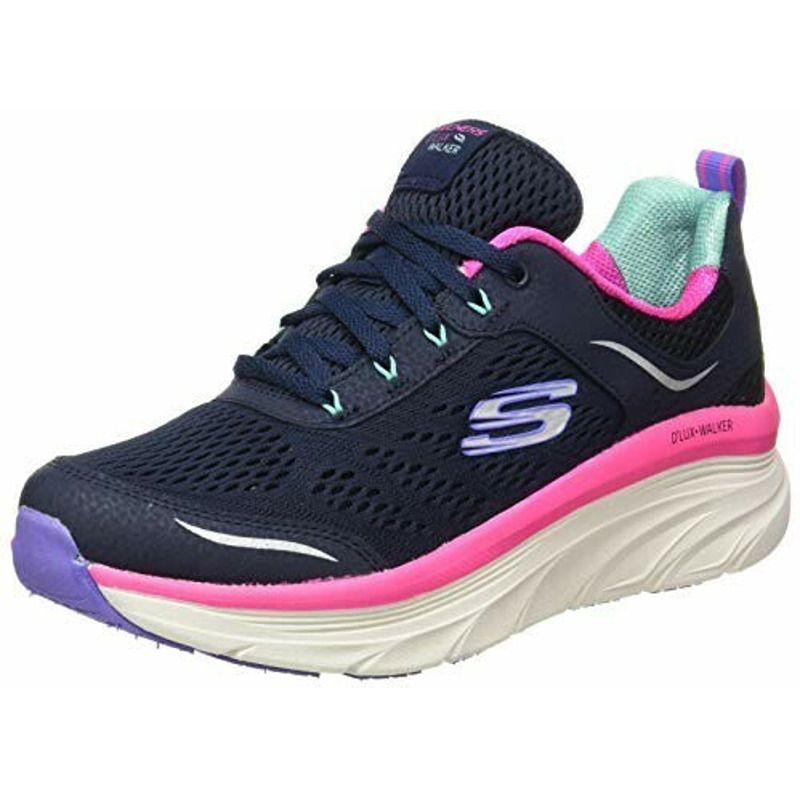 Skechers D&amp;#039;Lux Walker - Infinite Motion navy/multi im Angebot: Nur 36,71€ statt 66,76€