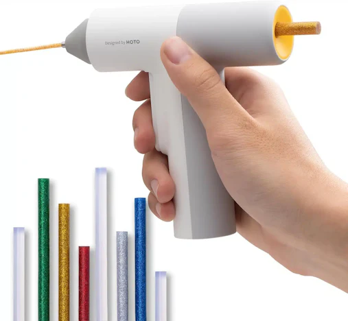 Heißklebepistole Akku mit 40 Klebestäben – Hoto für 34,99€