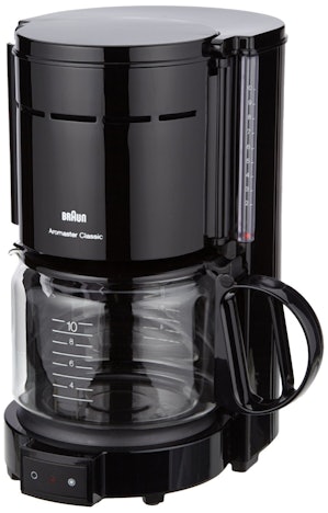 Braun KF 47/1 Filterkaffeemaschine, schwarz für 28,- EUR