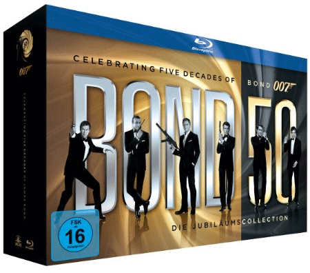 James Bond - Complete Collection mit 22 Filmen [DVD] für 51€ *UPDATE*