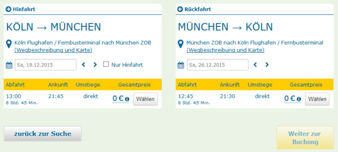 DeinBus verschenkt 10.000 Tickets - komplett kostenlos durch Deutschland im Dezember und Januar