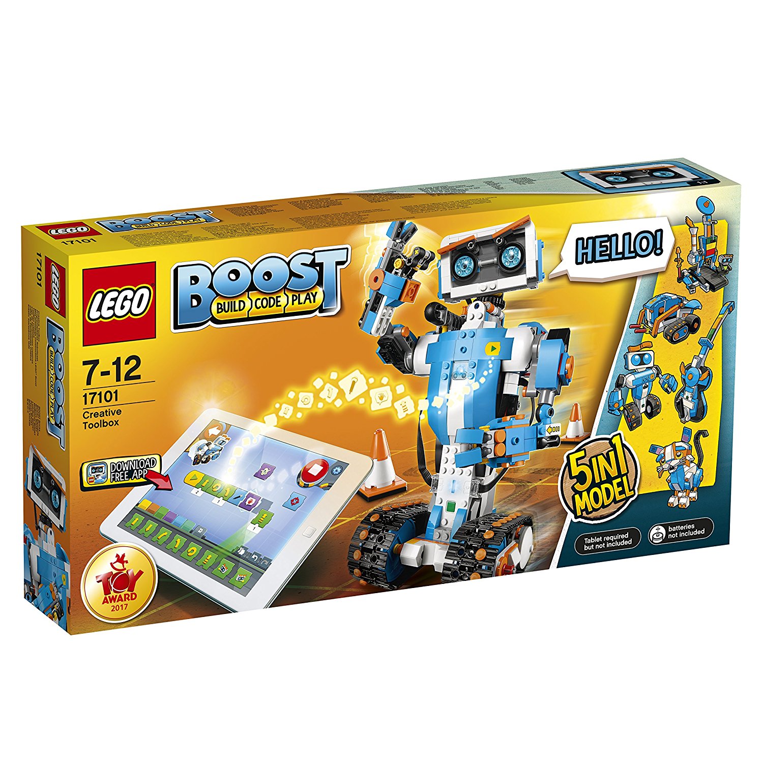 Vorbei! LEGO Boost 17101 - Programmierbares Roboticset für 120,39 EUR inkl. Versand