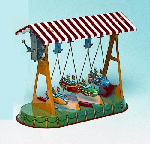 PREISFEHLER: Blechspielzeug - Schiffschaukel mit Gondeln BRD für 5,88 EUR inkl. VSK (Sammlerspielzeug)