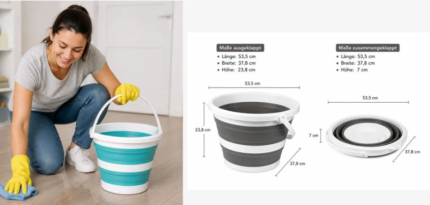 Faltbarer-Eimer-10-Liter-Details