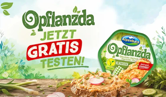 Alpenhain Opflanzda (Vegane Obazda-Alternative) gratis testen