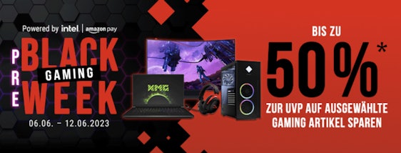 Gaming Pre Black Week! 🤩 Bis zu 50% Rabatt - z.B.: Razer Huntsman V2 + gratis Mauspad für 95€