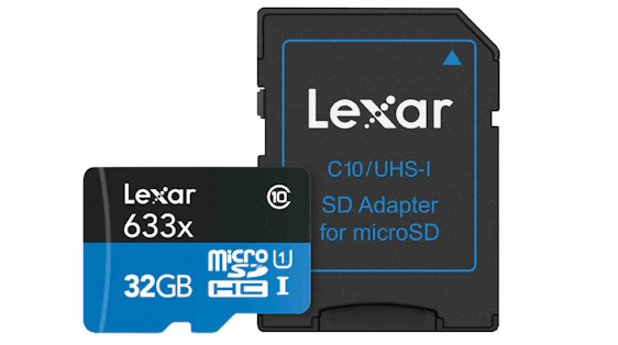 Lexar 32GB MicroSDHC + USB Adapter für 9€