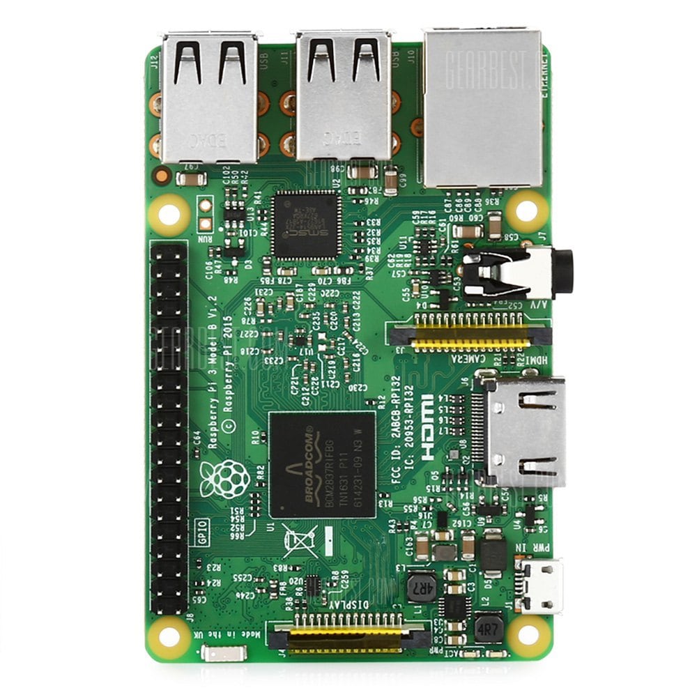 DIY Raspberry Pi Model 3 B Motherboard für 25,29 EUR inkl. Versand