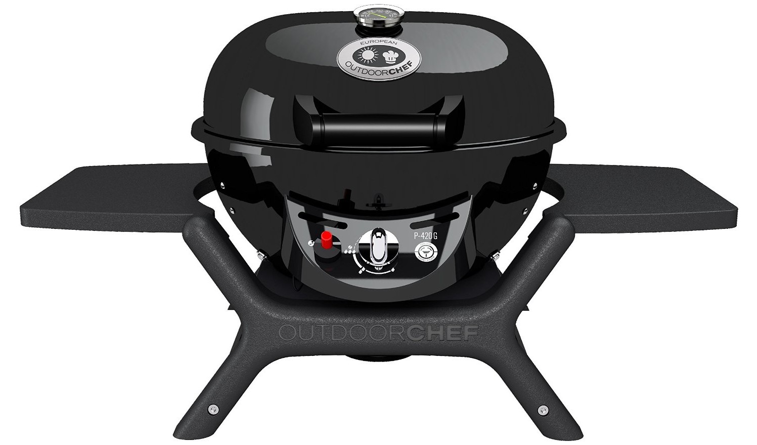 Outdoorchef 18.128.06 für 199€ - Gasgrill mit 1Ring Brennersystem, porzellanemaillierter Kugel und Grillrost