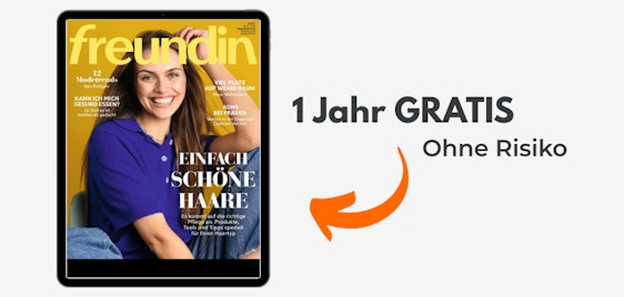 Freundin Digital-Jahresabo kostenlos - 23 Ausgaben, kein Risiko