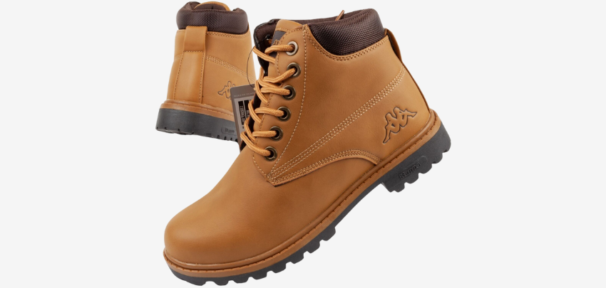 Kappa Tennesee für 26€ - Schnür-Boots aus Kunstleder braun oder schwarz