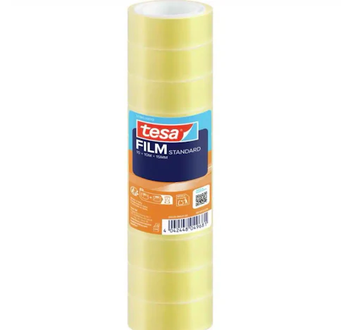 tesa tesafilm standard - Transparentes 10 m x 15 mm - 10er Pack für 2,62€(statt 3,49€)