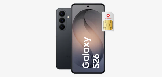 eff. GRATIS & bis zu 278€ Gewinn 🤯🤙 Samsung Galaxy S26 im Vodafone-Allnet-Tarif