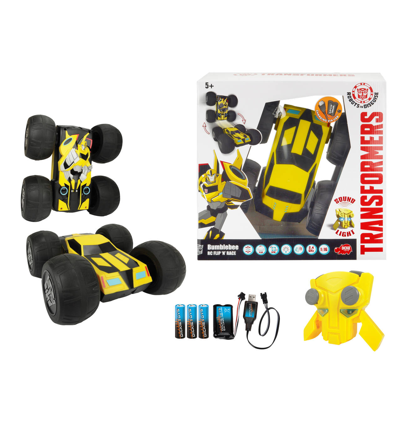 RC Buggy Schuco Flip'n'Race Bumblebee für 24,99 EUR
