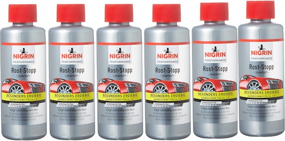 Preisfehler? 6x Nigrin Performance Rost-Stopp (je 200ml) für 8€ – Korrosionsschutz auf Tannin-Basis