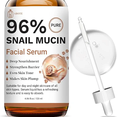 Pure 96% Snail Mucin Gesichtsserum – intensive Hydratation, Hautreparatur und beruhigt die Haut