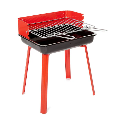 Landmann 11526 PortaGo Holzkohlegrill, rot