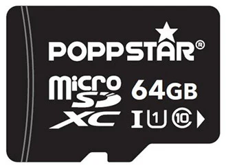 Poppstar 64GB MicroSDXC für 19€ - günstigste MicroSDXC inkl. SD-Adapter *UPDATE4*