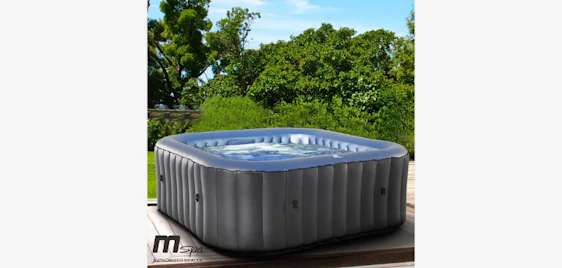 Wellness für den Garten! 🧖 MSpa Tekapo Comfort 4 Whirlpool für nur 342€ 🌊