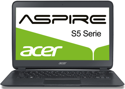 Acer Aspire S5-391-73514G25akk für 1299€ - High-End Ultrabook mit i7-3517U, 2 x 128GB SSD, HD 4000 Grafik und nur 15mm dick