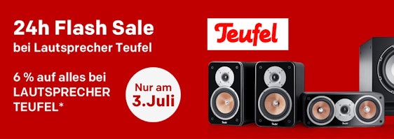 24h Teufel Flash Sale bei Rakuten - z. B. Teufel Move BT für 85€