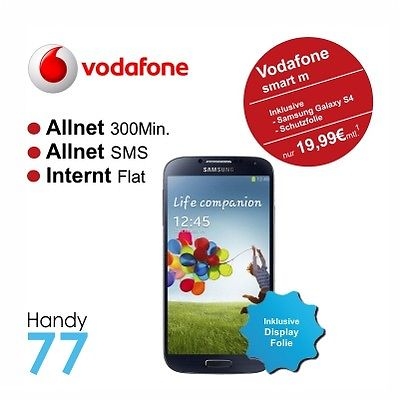 7 stück verfügbar!!! Samsung Galaxy S4 Handy mit Vodafone Vertrag