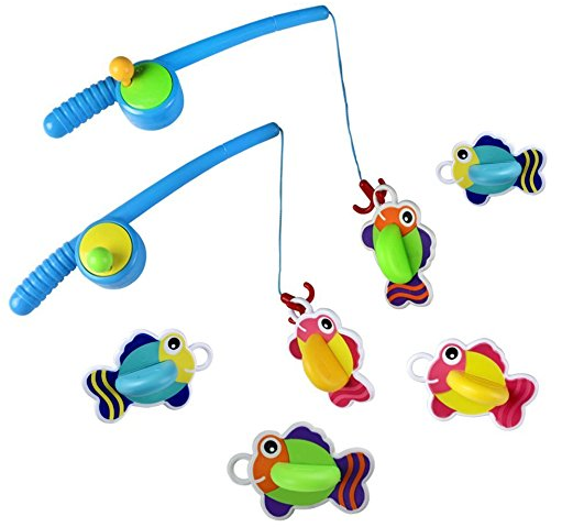 Bad Angeln Spielzeug mit Schwimmenden Fisch Badespaß bei Amazon Prime - 8,98 €   