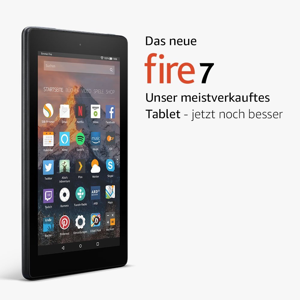 Fire 7-Tablet mit Alexa, 17,7 cm für 39,99 EUR inkl. Versand