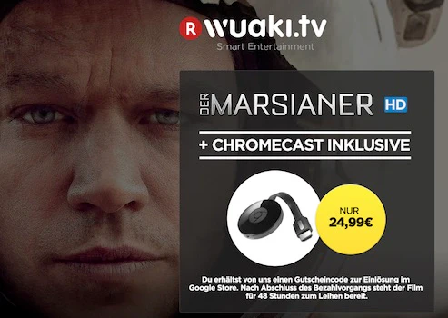 Wuaki-Angebote in der Übersicht – Streaming-Leihfilm und Chromecast oder Xbox-Guthaben