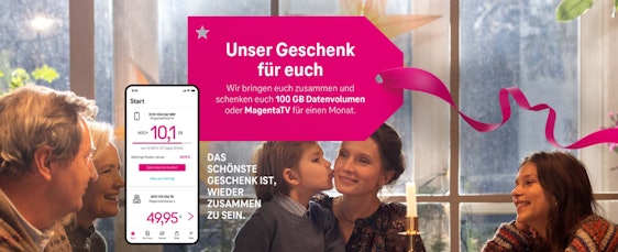 100GB Datengeschenk von der Telekom 🎁📲 - mit Mobilfunk-Vertrag & Prepaid-Karte