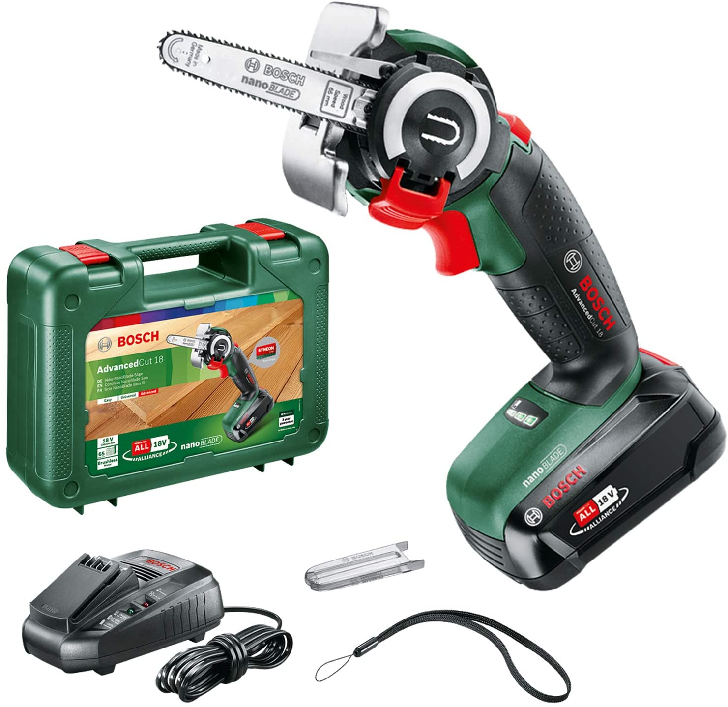 Bosch AdvancedCut 18 Akku-NanoBlade-Säge für 117€ – 18 Volt, batteriebetrieben