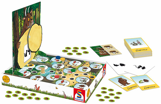 Schmidt Spiele "Der Grüffelo, Das große Schattenspiel" für 11€ - Brettspiel für Kinder, 2-4 Spieler, Teamwork *UPDATE*