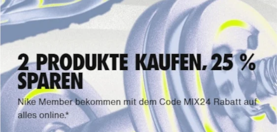 Nur noch bis morgen! 👟 Nike: 25% Rabatt beim Kauf von 2 oder mehr Produkten – z.B. Nike Jordan Max Aura 5 für 49€