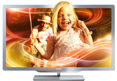 Philips 37PFL7606K/02 für 577€ - 37" 3D-LED-TV mit Triple Tuner, Ambilight und SmartTV
