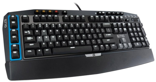 Logitech G710 mechanische Tastatur für 80€ - beleuchtet mit Cherry MX Blue
