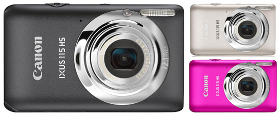 Canon Ixus 115 HS für 93€ - gut getestete Einsteiger-Kamera